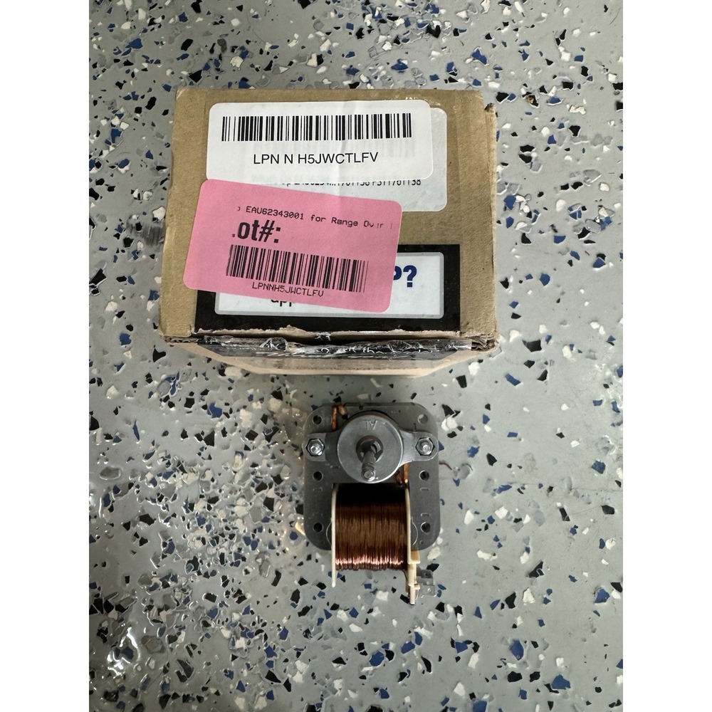 LG Appliances OEM-2009X1, EAU62343001 Convection Fan Motor, 120V,‎ 60HZ, Range